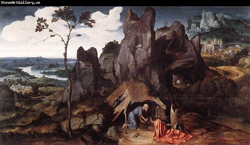 Joachim Patinir St Jerome in the Desert